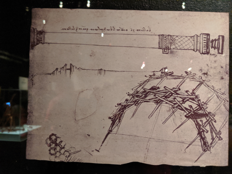 Illustration for article titled Pictures from the Reagan Library: The da Vinci Exhibit